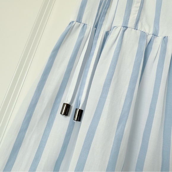 ASOS Blue White Striped Maxi Sundress – Cotton Blend - Picture 4 of 13